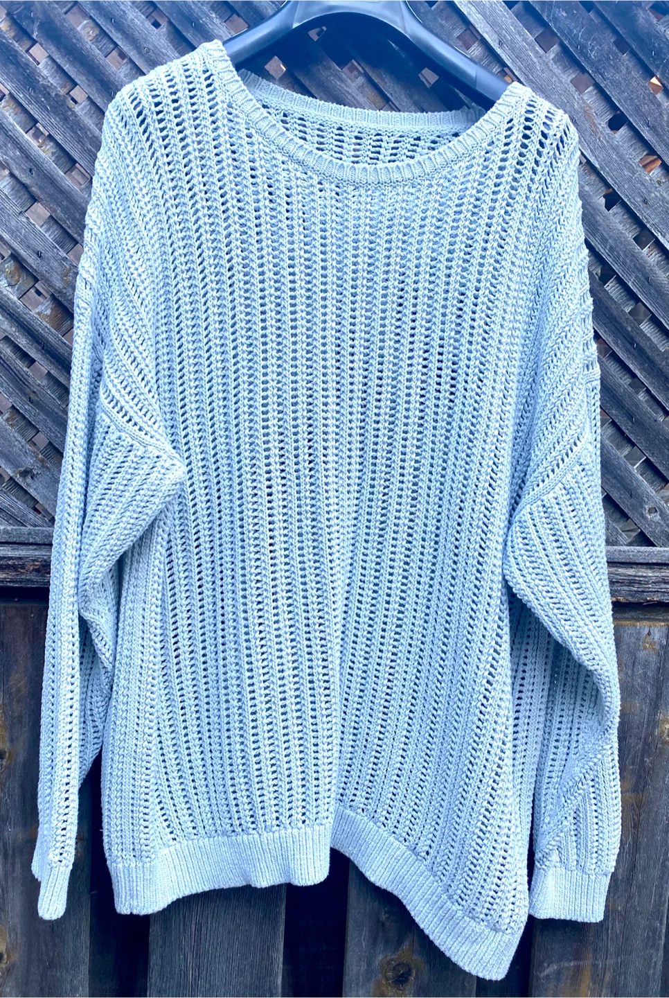 Knit Cotton Women’s Sweater, Size XL - photo 5