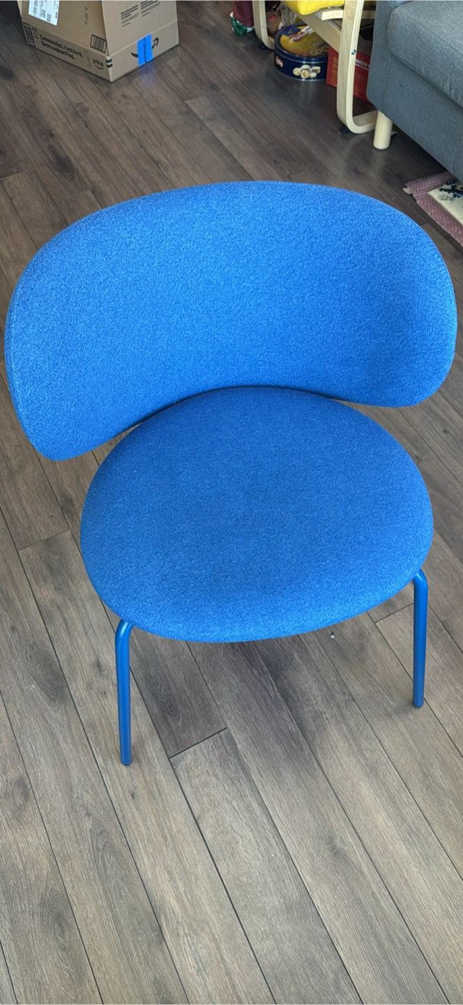 Ikea Blue accent chair