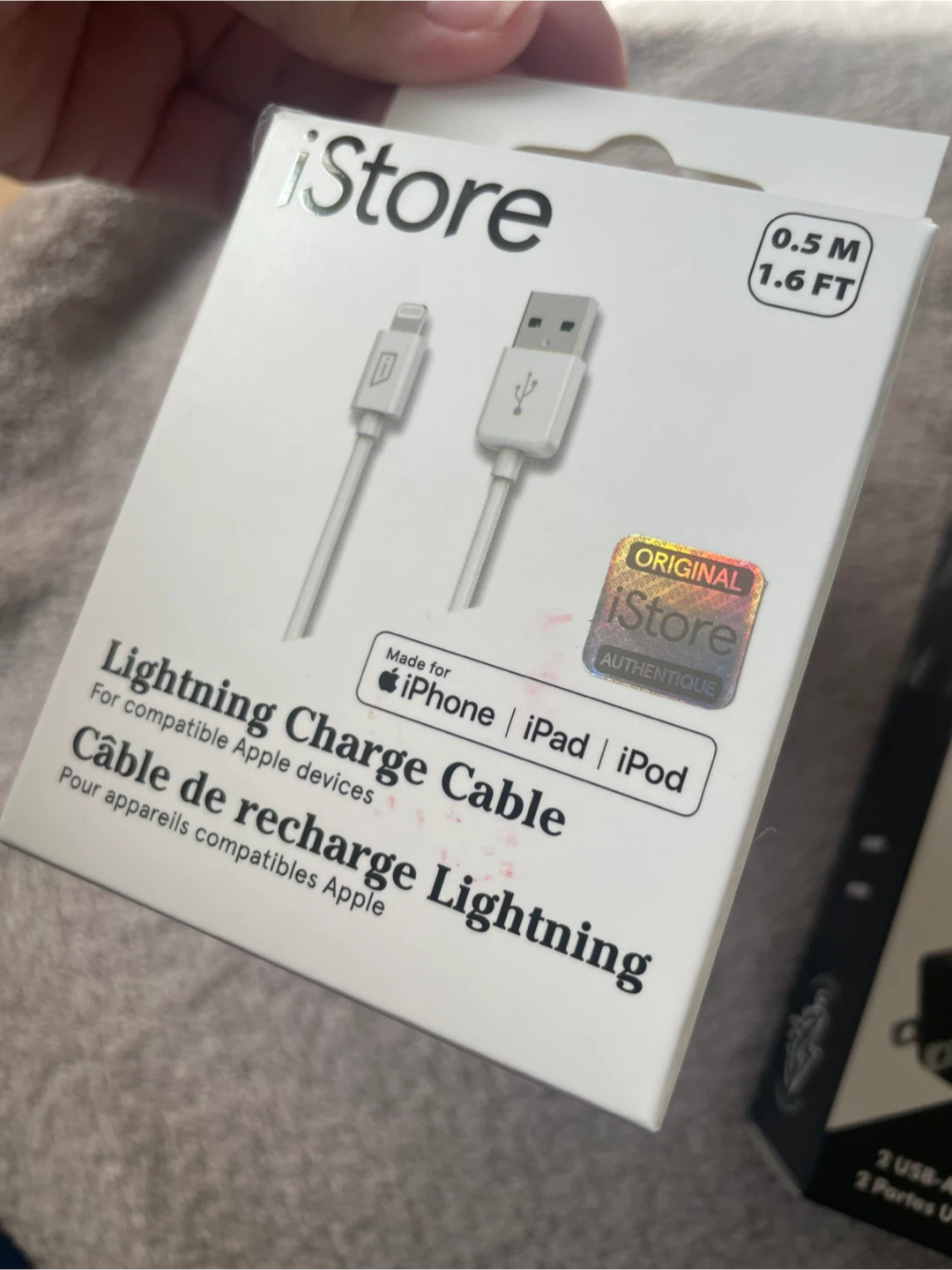 iStore Lightning Cable and Fuse Wall Adapter - photo 2
