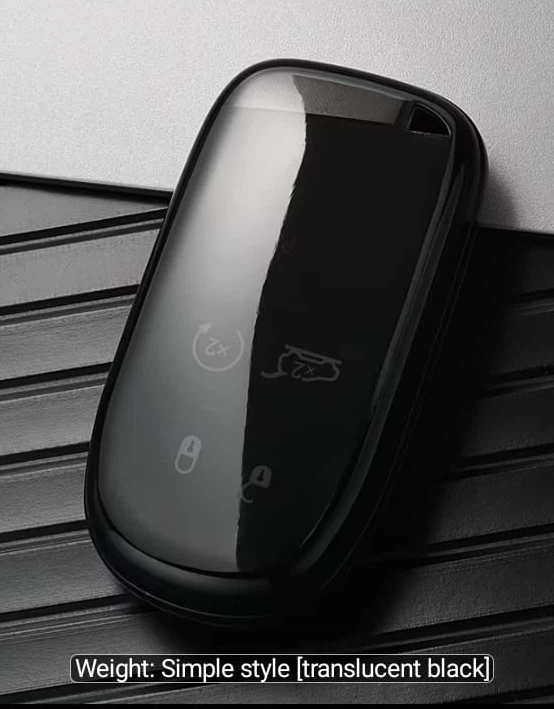 Translucent Black Ram & Jeep Key Fob Cover