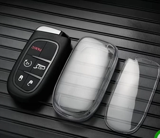 Translucent Black Ram & Jeep Key Fob Cover - photo 3