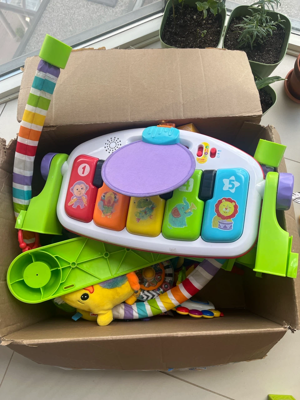 Fisher-Price Kick and Play Piano Gym - photo 2