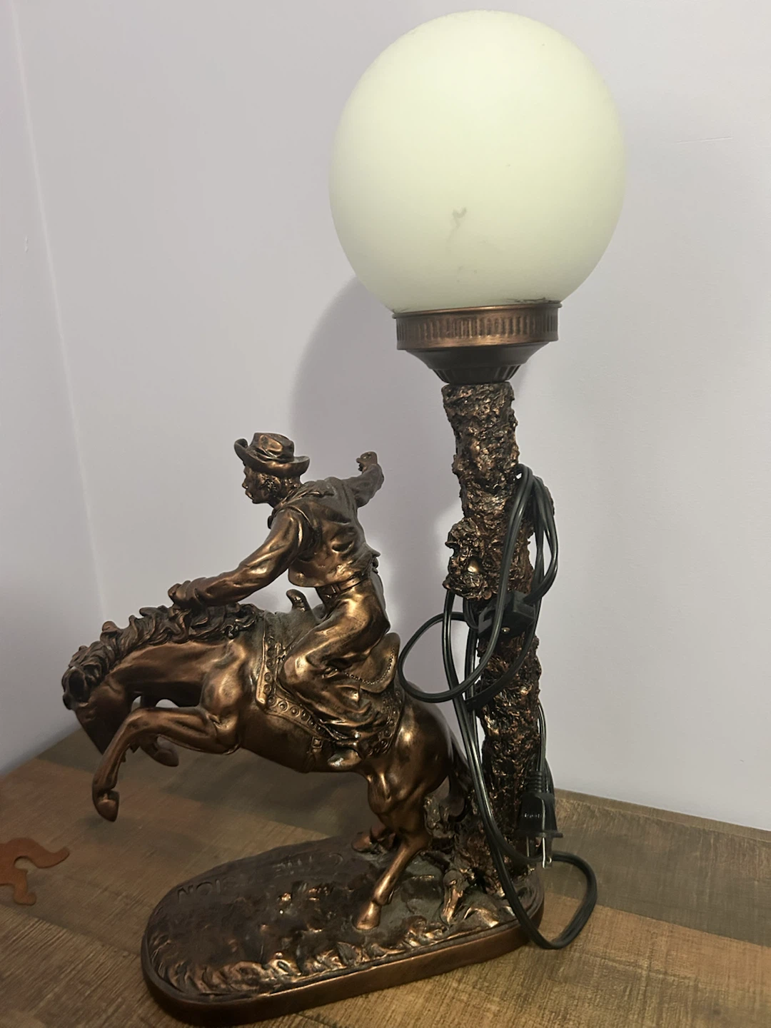 Western Cowboy Table Lamp - photo 2