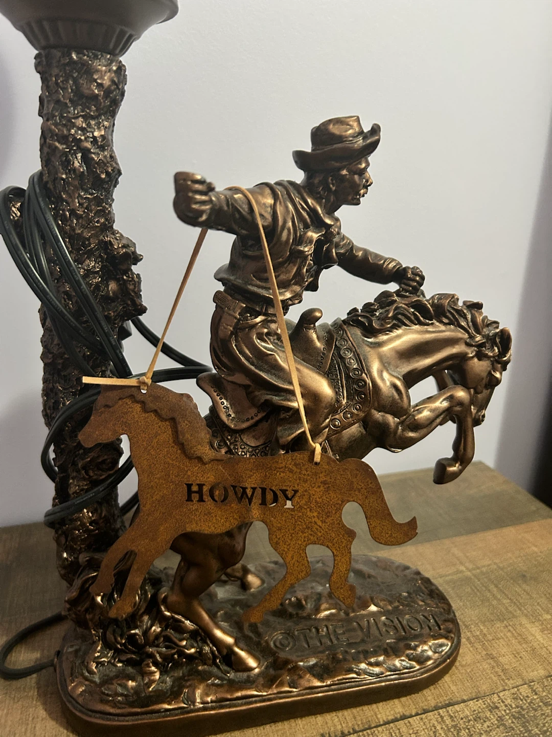 Western Cowboy Table Lamp - photo 4