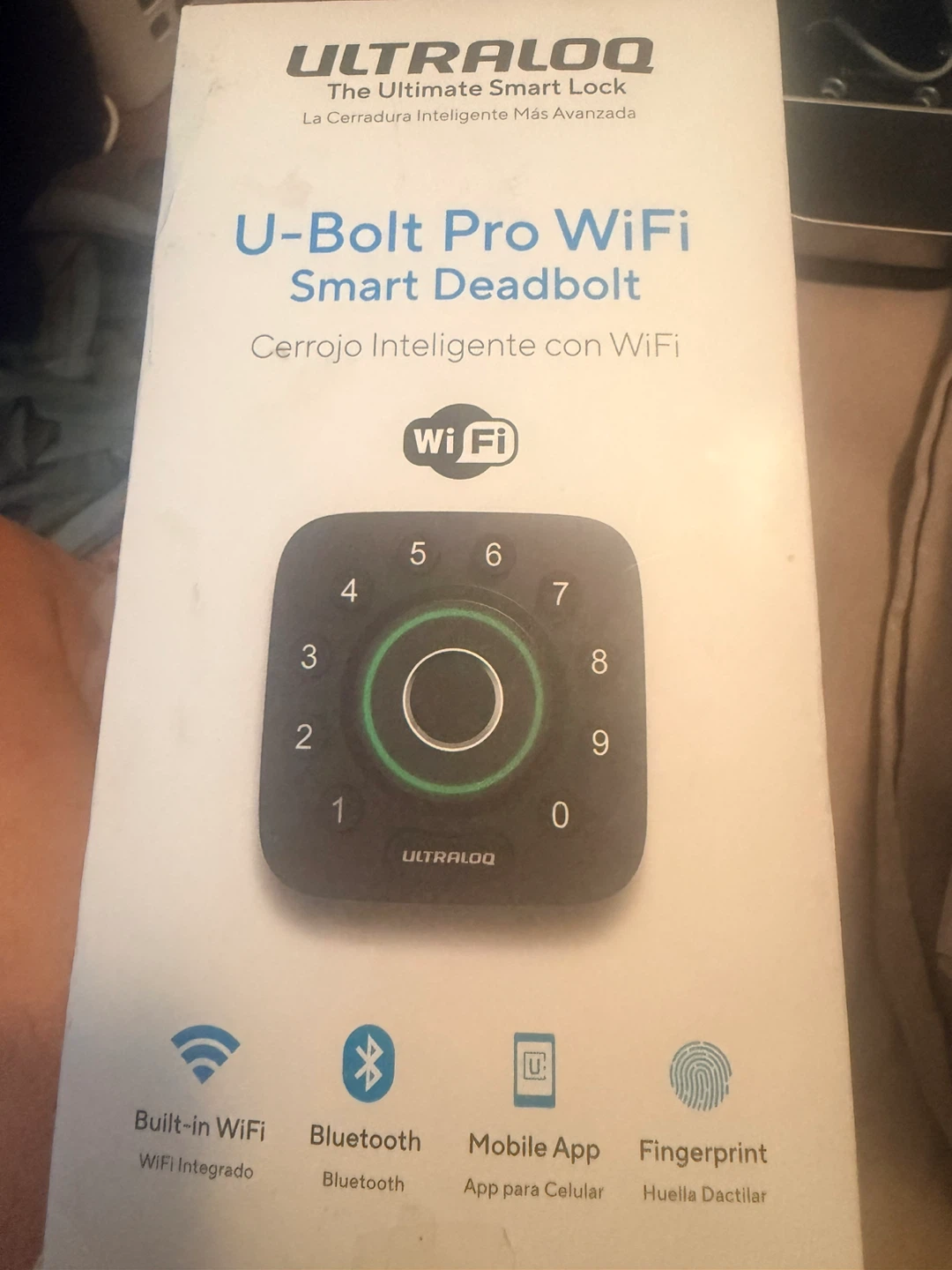 Ultraloq U-Bolt Pro WiFi Smart Deadbolt