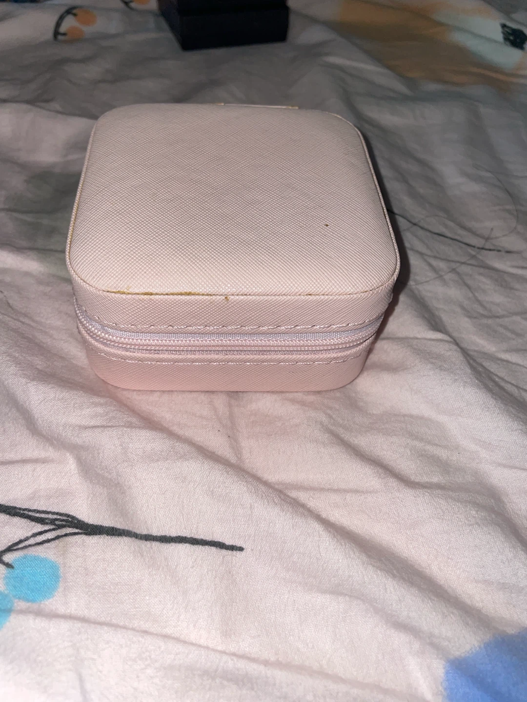 Small Pink Travel Jewellery Case
