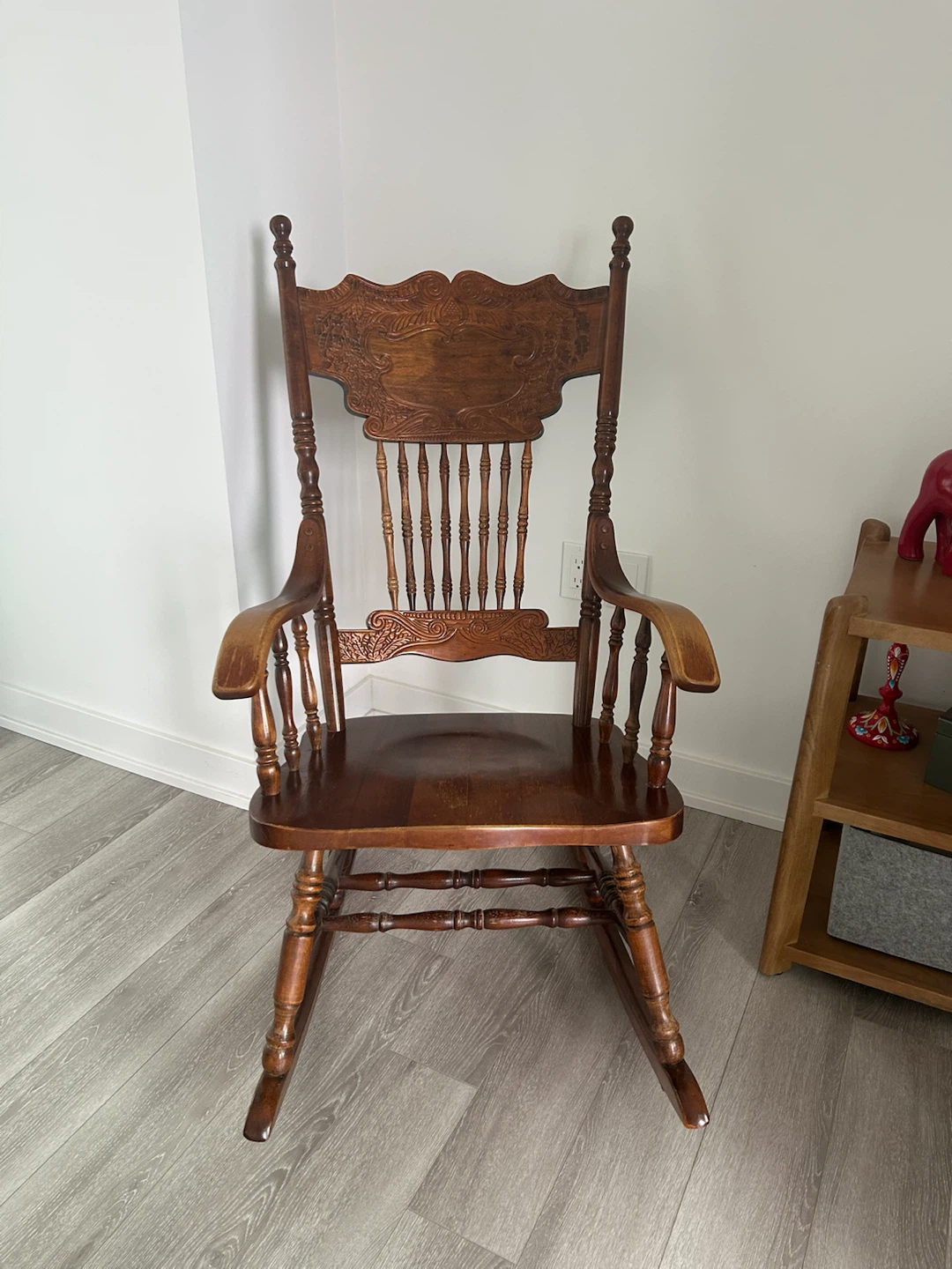 Antique Wooden Rocking Chair
