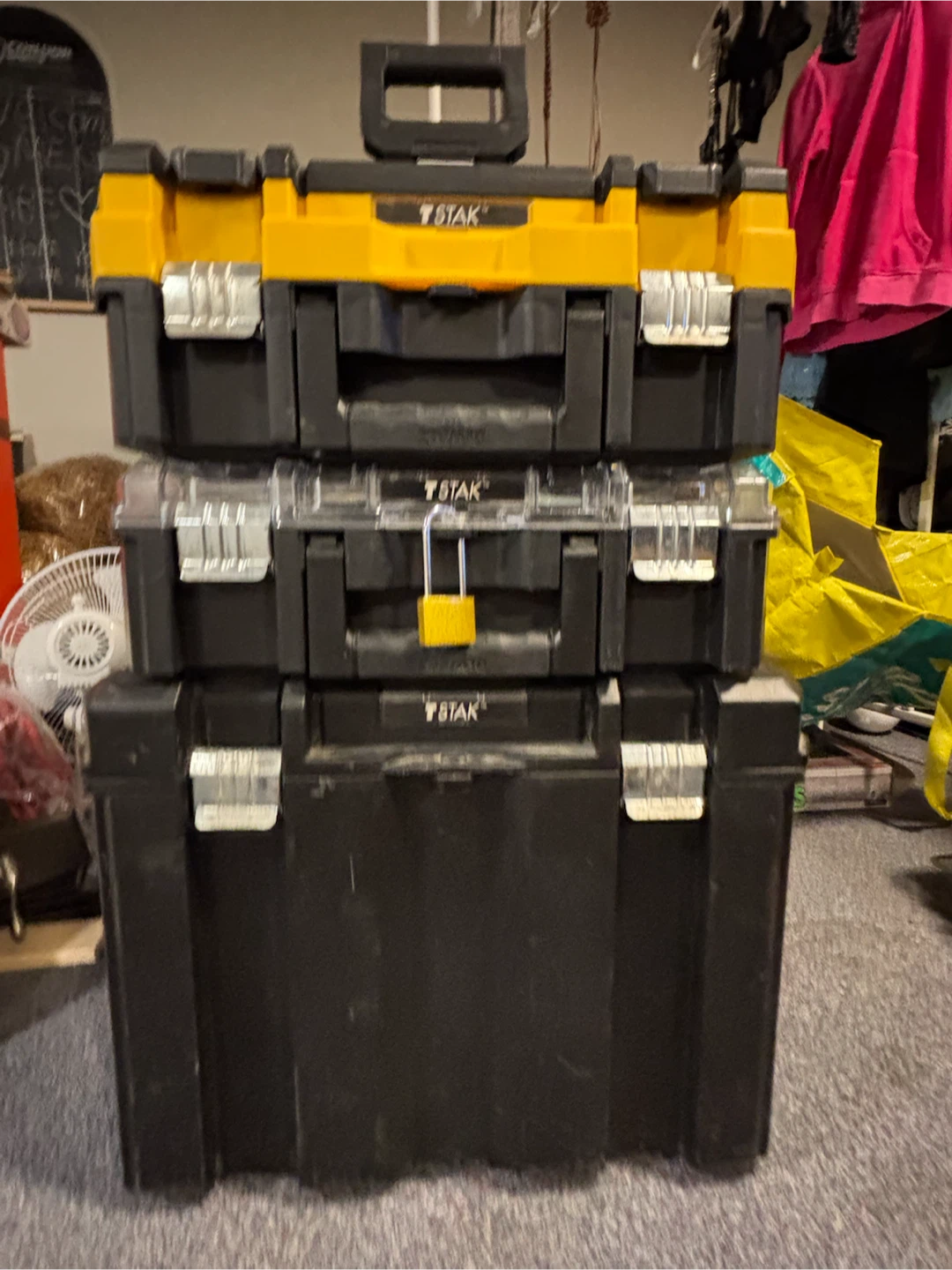 DeWalt TSTAK Tool Box Set with Cordless Drills and flags light - photo 3