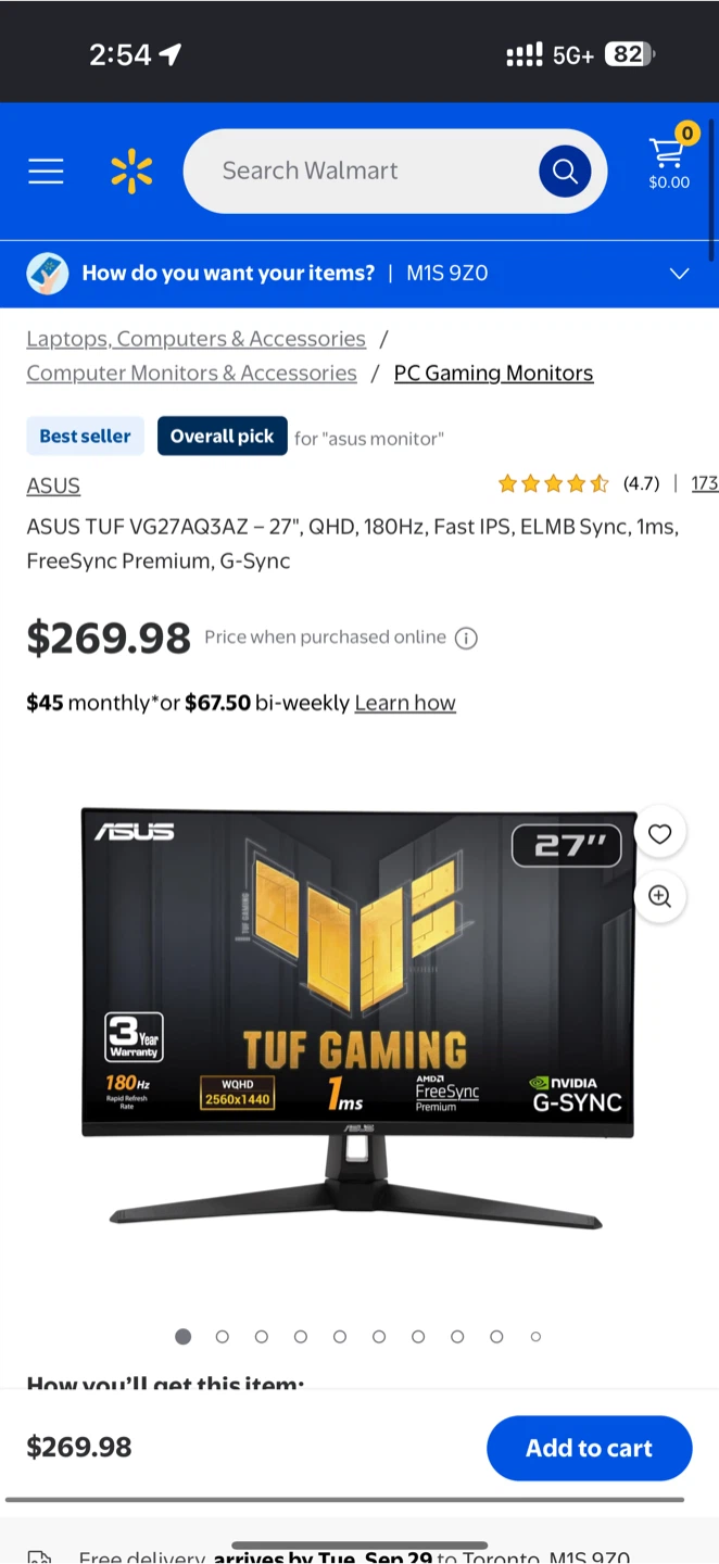 ASUS TUF VG27AQ3AZ 27" Gaming Monitor - photo 4