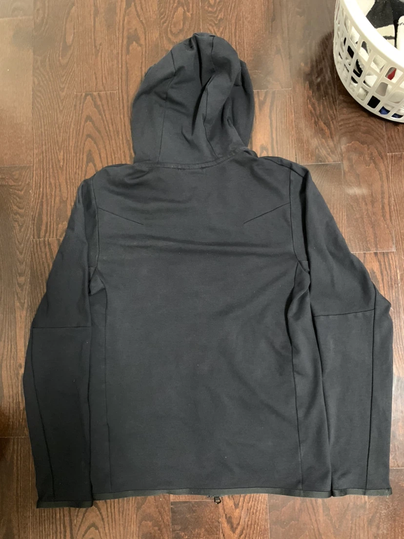 Nike light Fleece Full-Zip Hoodie - Black - Size XS - photo 3