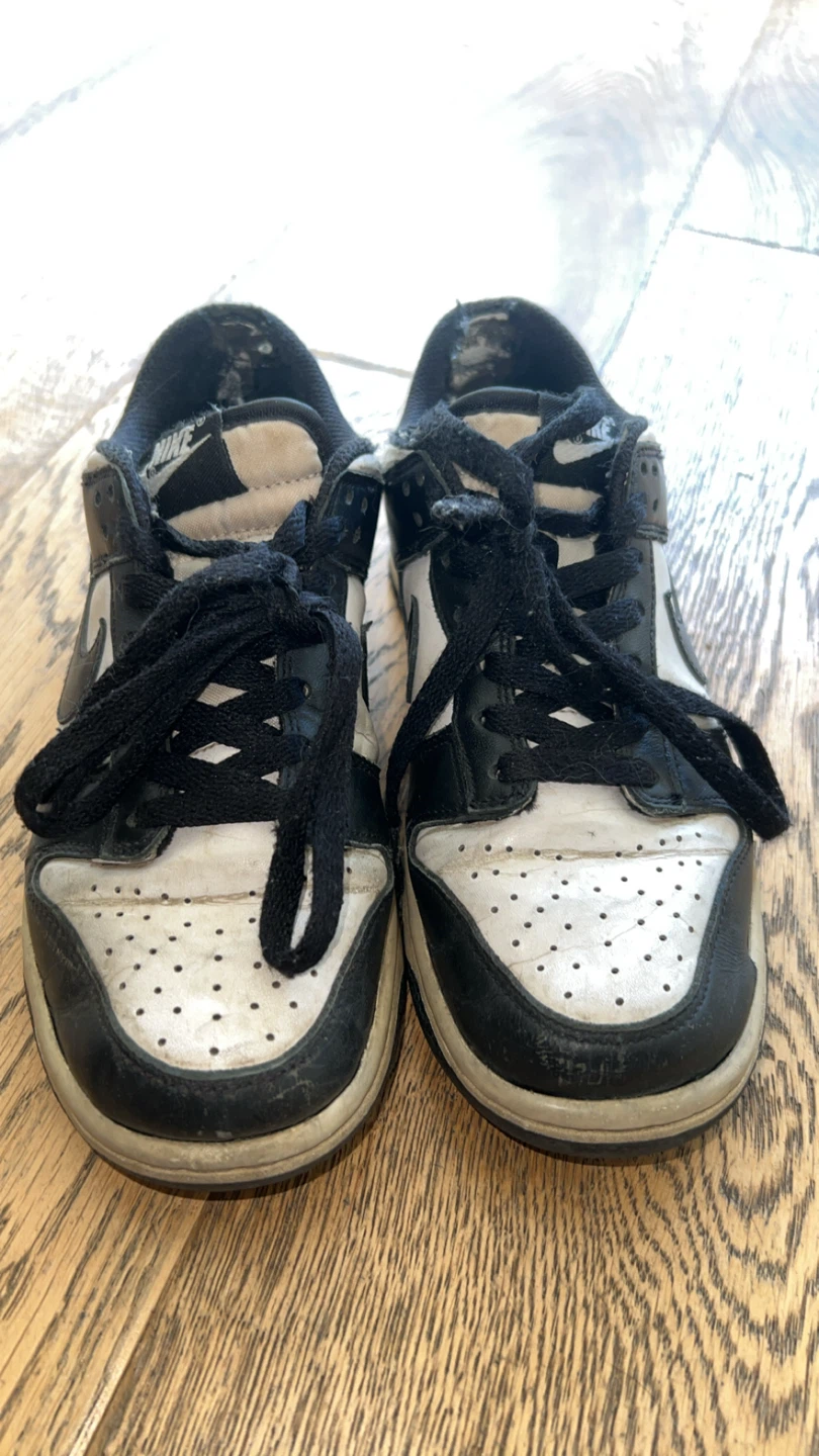 Nike Dunk Low Black and White - photo 2