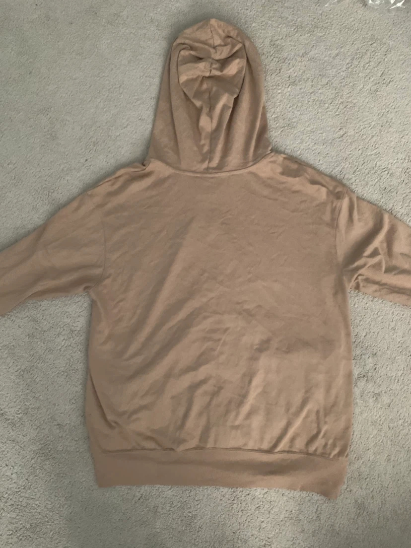 Nike Beige Full-Zip Hoodie size s fits like m - photo 3