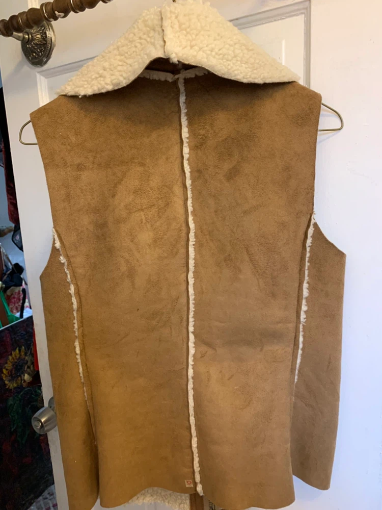 Michael Kors Faux Suede Sherpa Vest - photo 2