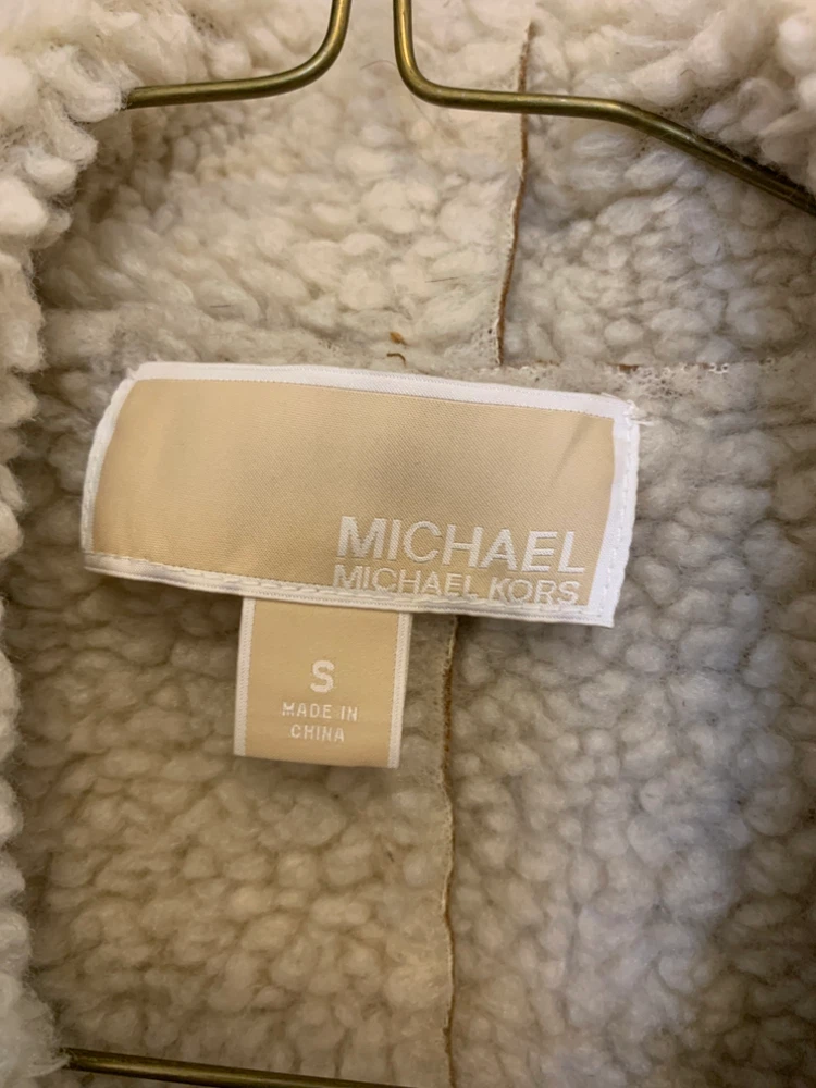Michael Kors Faux Suede Sherpa Vest - photo 3