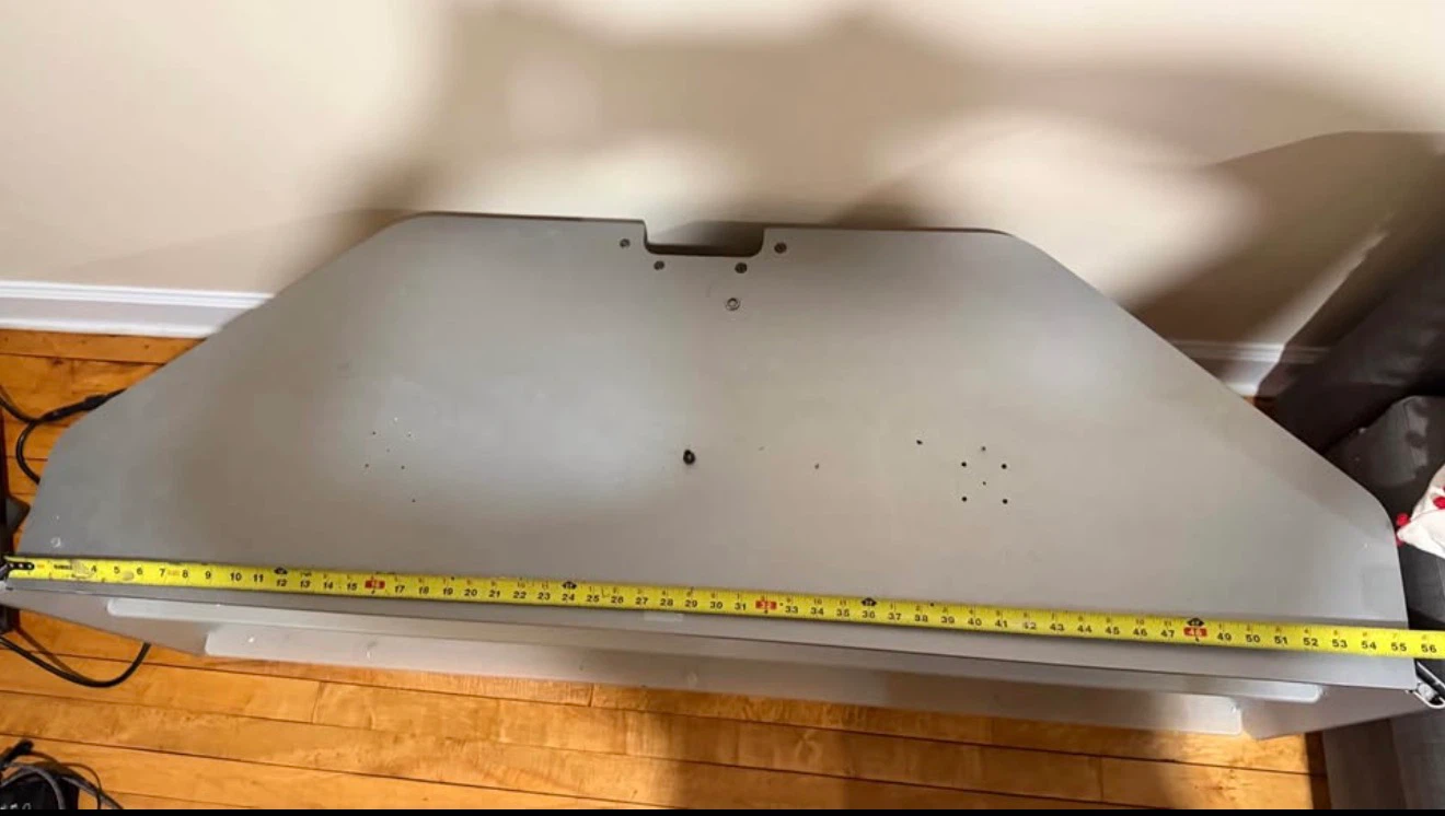 Gray Corner TV Stand - photo 3