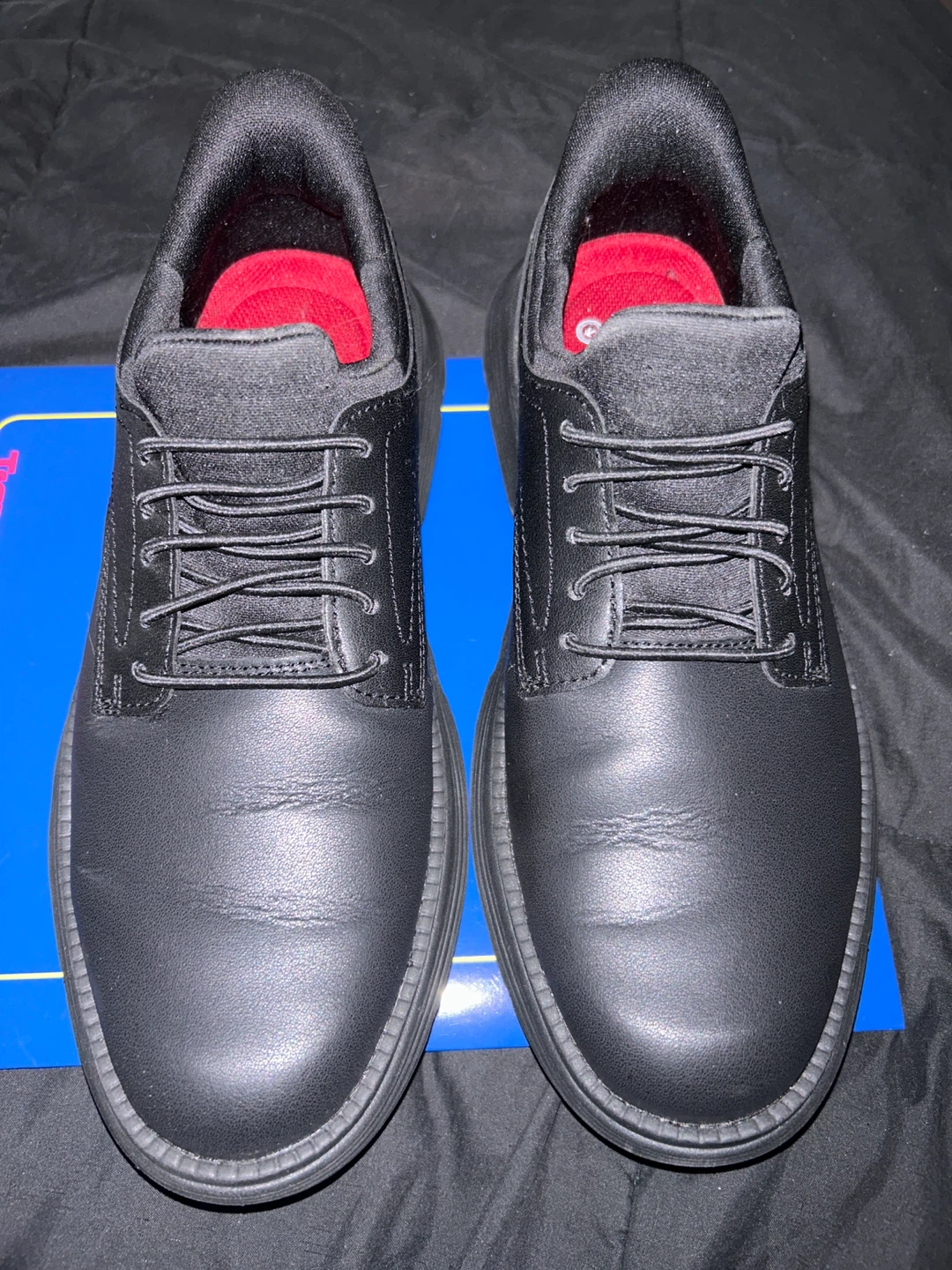 Skechers Work Slip-ins Black Shoes (7.5)