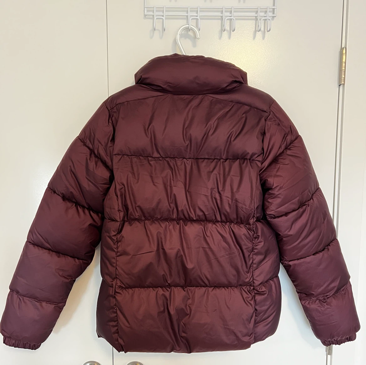 Columbia burgundy Puffer Jacket unisex - photo 2