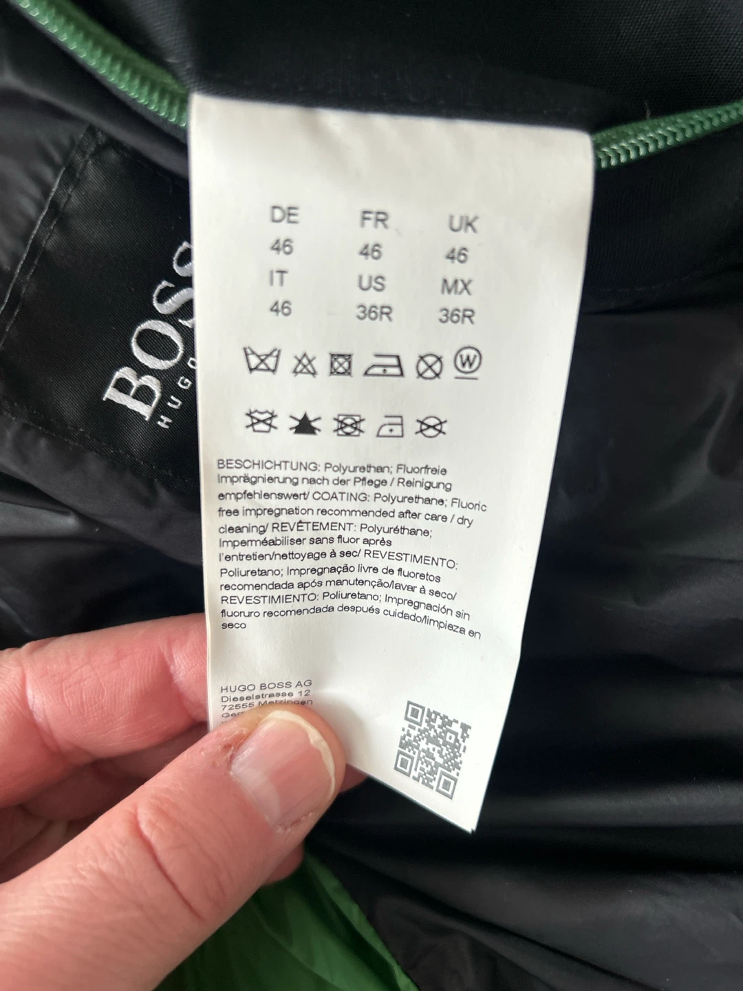 Hugo Boss Winter Jacket Black - photo 2