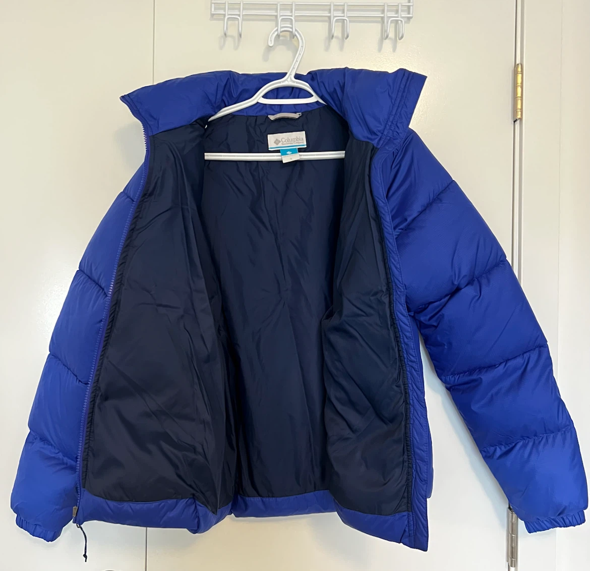 Columbia Blue Puffer Jacket unisex - photo 3