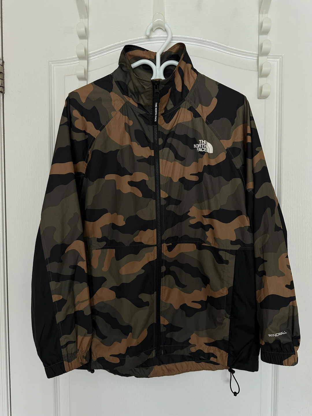 The North Face Windwall Camo Jacket