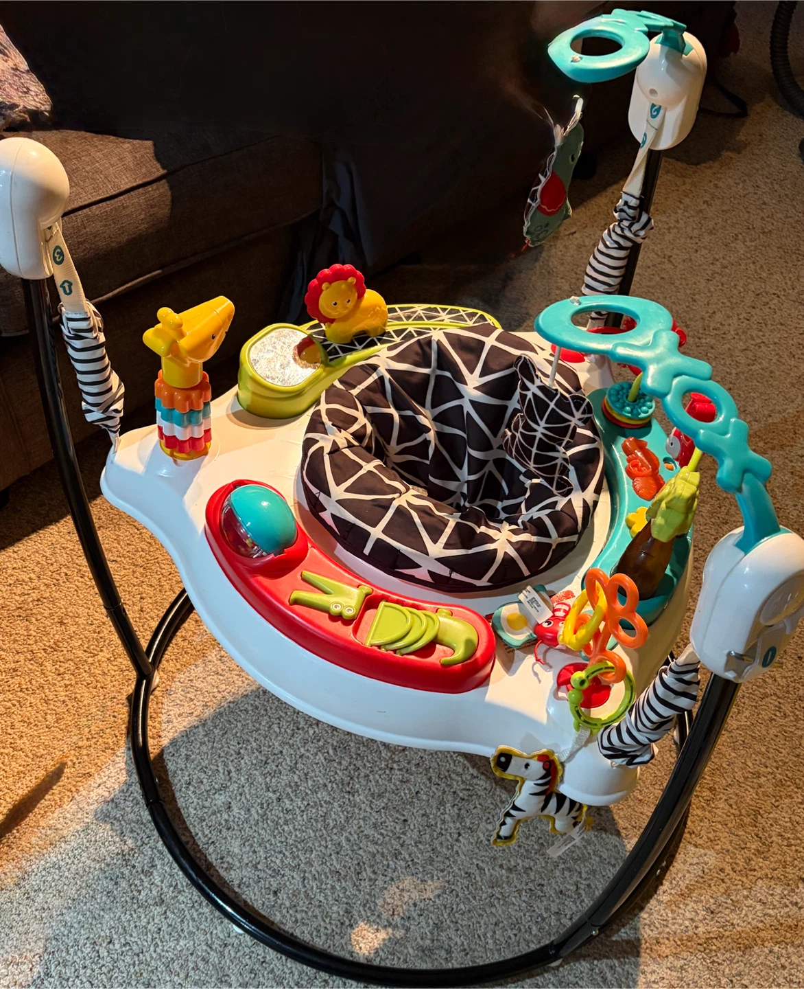 Bright Starts Springin' Safari Baby Activity Jumper / Center - photo 2