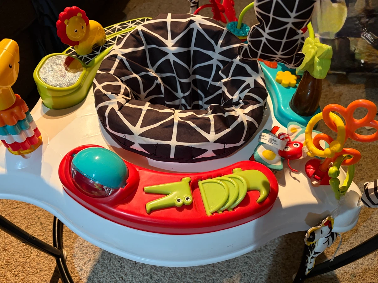 Bright Starts Springin' Safari Baby Activity Jumper / Center - photo 3
