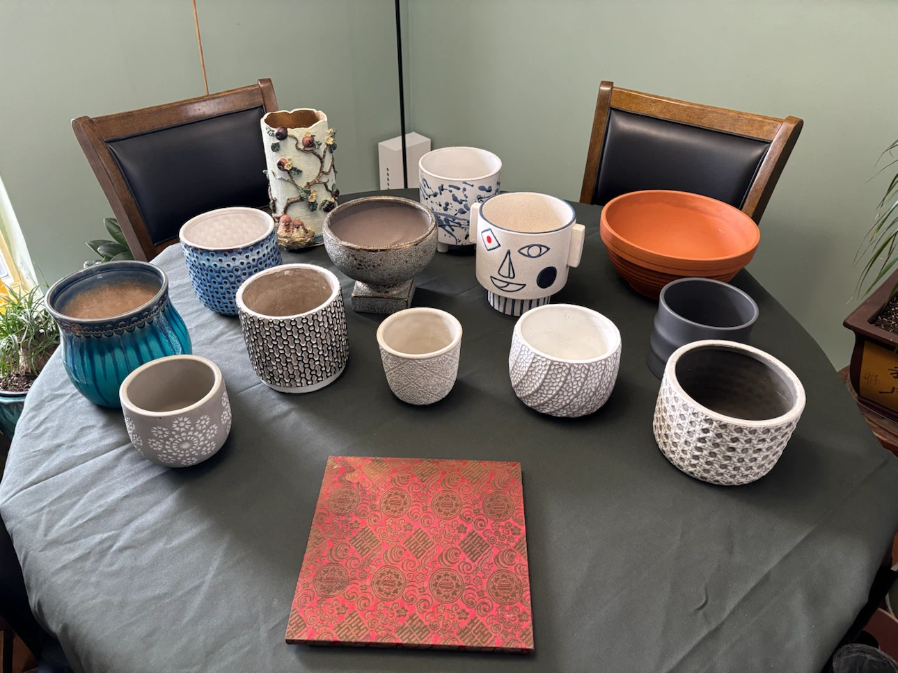 Ask for price  Assorted Decorative Planters and Vases