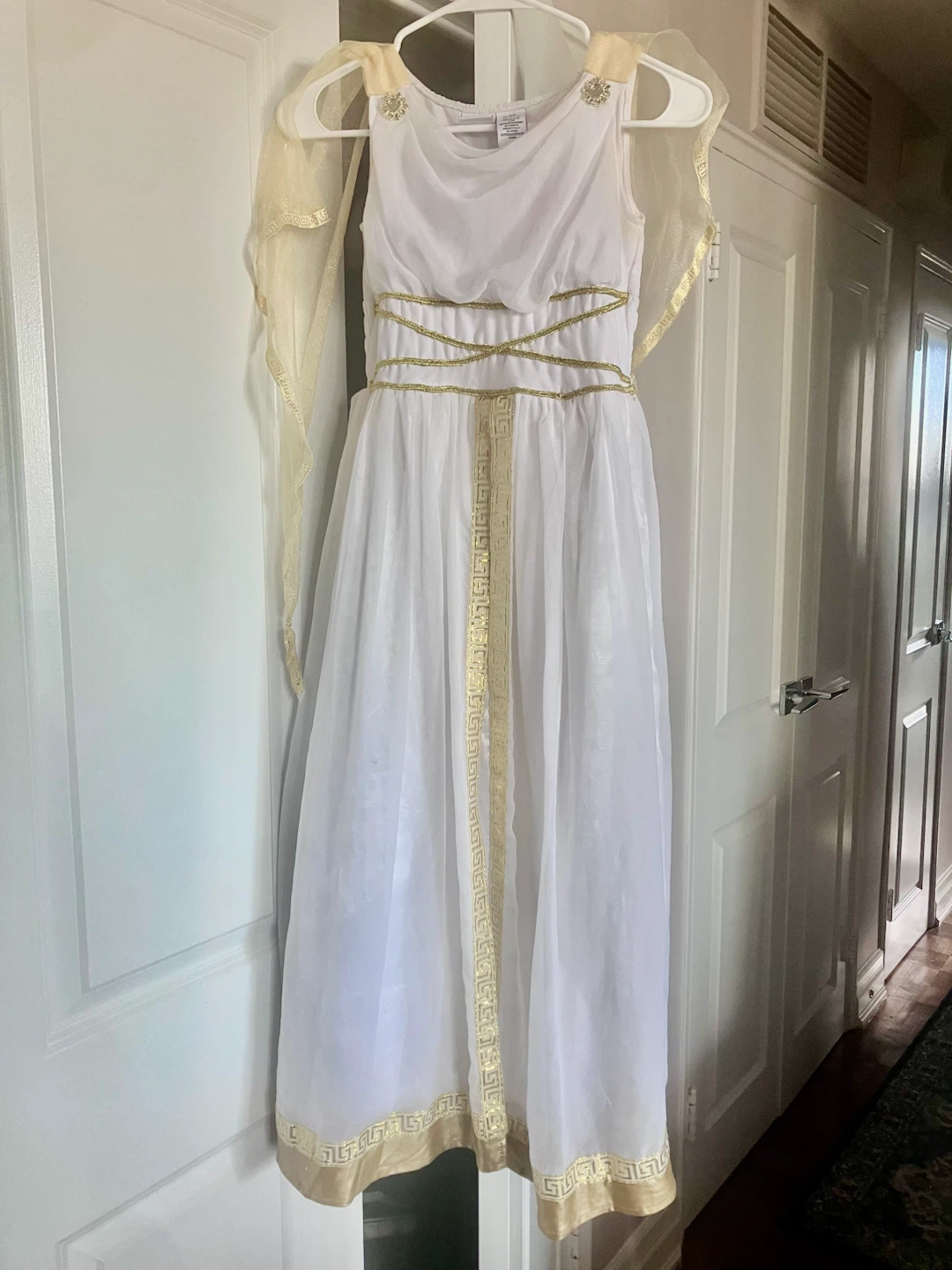 Greek Goddess costume size 8 youth