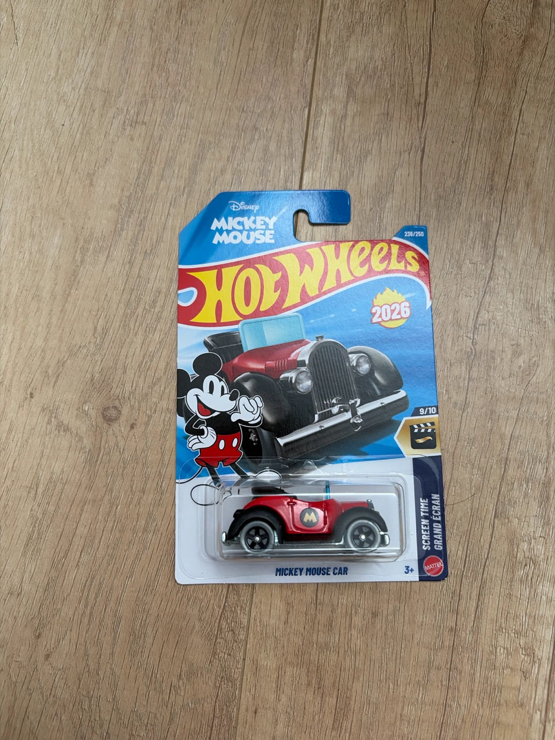 Hot Wheels Disney Mickey Mouse Car