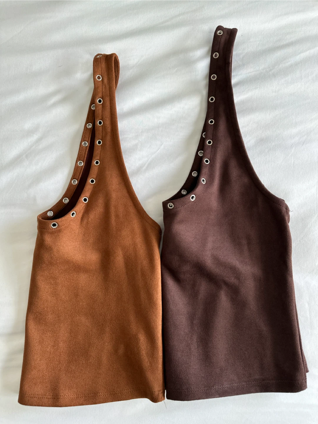 2 Urban Heritage Suede-Look Halter Tops - photo 3