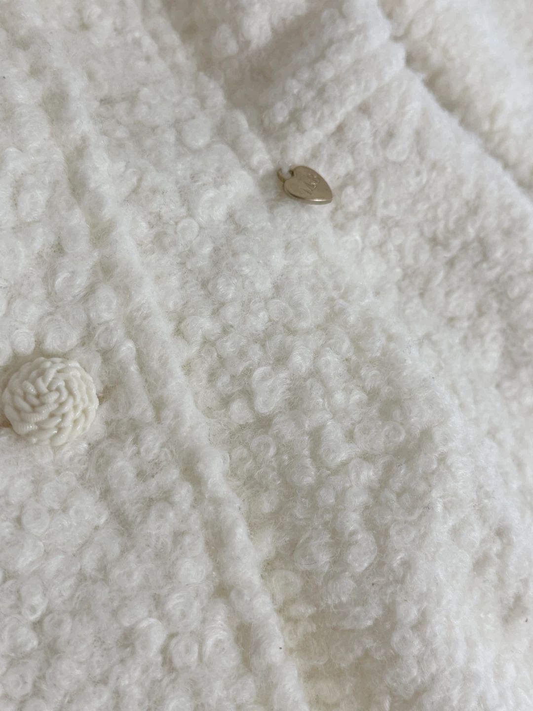 Girls'Bouclé Dress Coat /Winter Jacket M&B Collection - photo 2