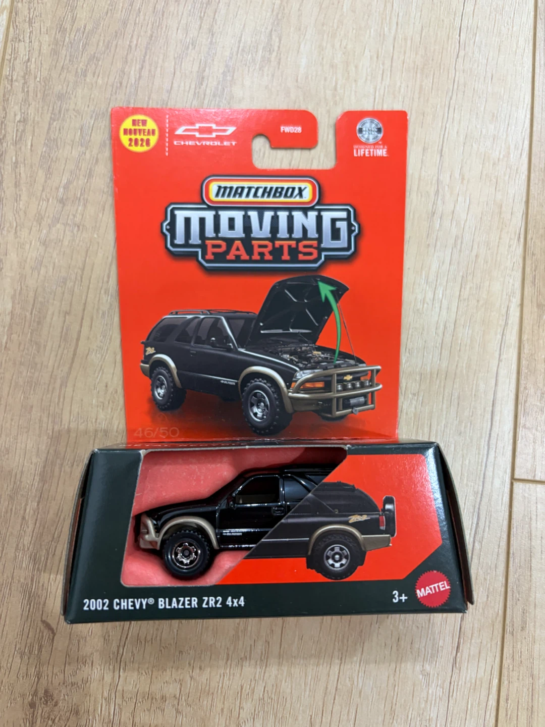 Matchbox Moving Parts 2002 Chevy Blazer ZR2 4x4