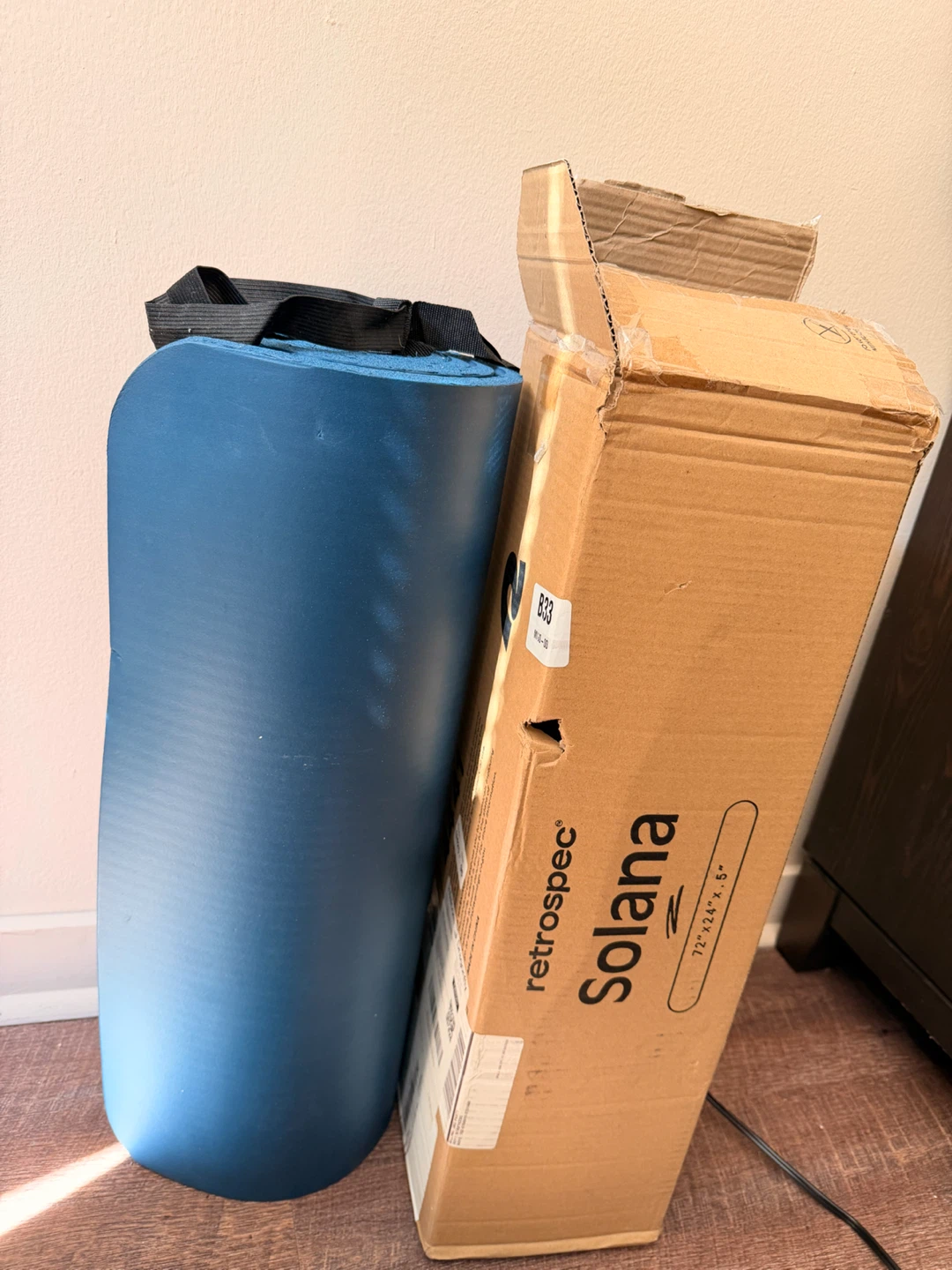 Retrospec Extra Thick Yoga Mat (Ocean Blue) - In Original Box! - photo 2