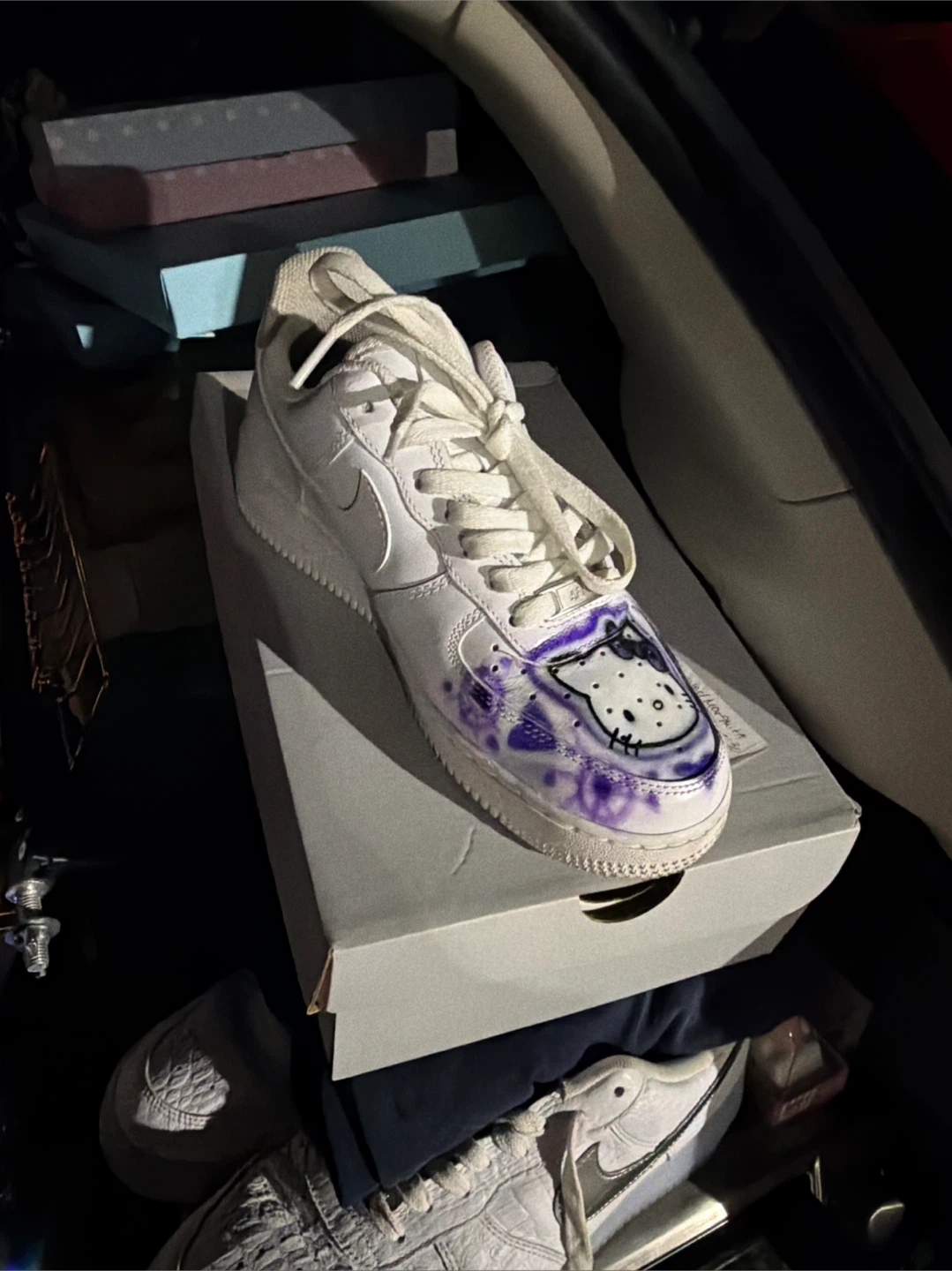 Nike Air Force 1 '07 Custom Sneakers - photo 2