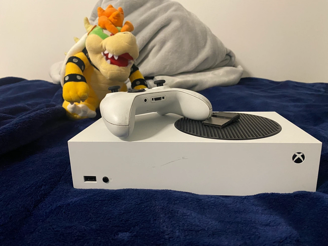 Xbox Series S console with wireless controller