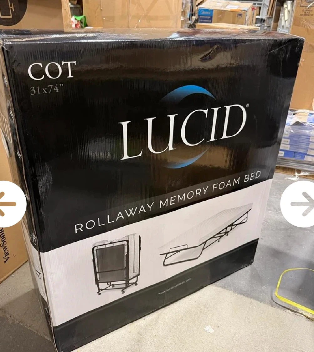 LUCID Rollaway Memory Foam Bed - photo 3