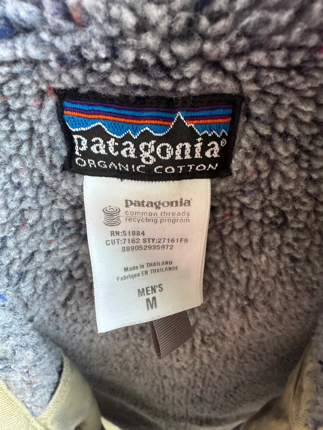 Patagonia Men's Organic Cotton Hooded Jacket - photo 3