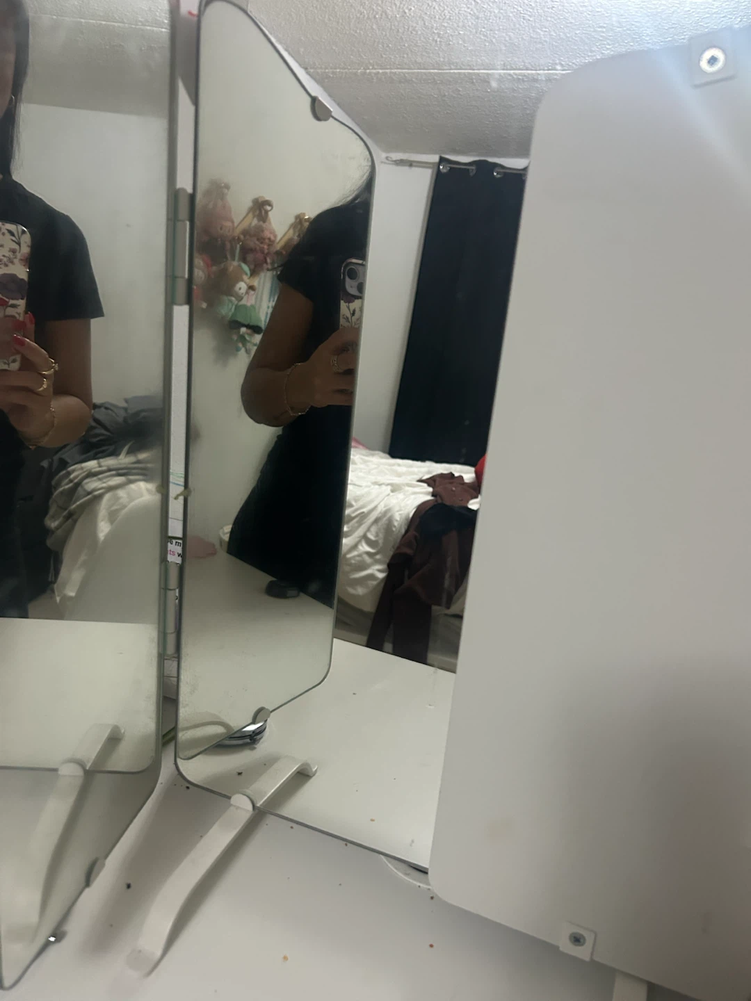 white Ikea mirror - photo 3