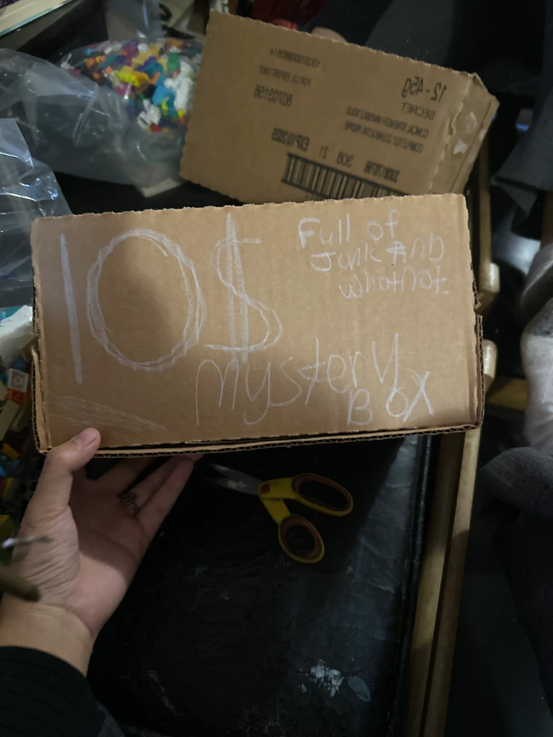 Mystery box worth 10$