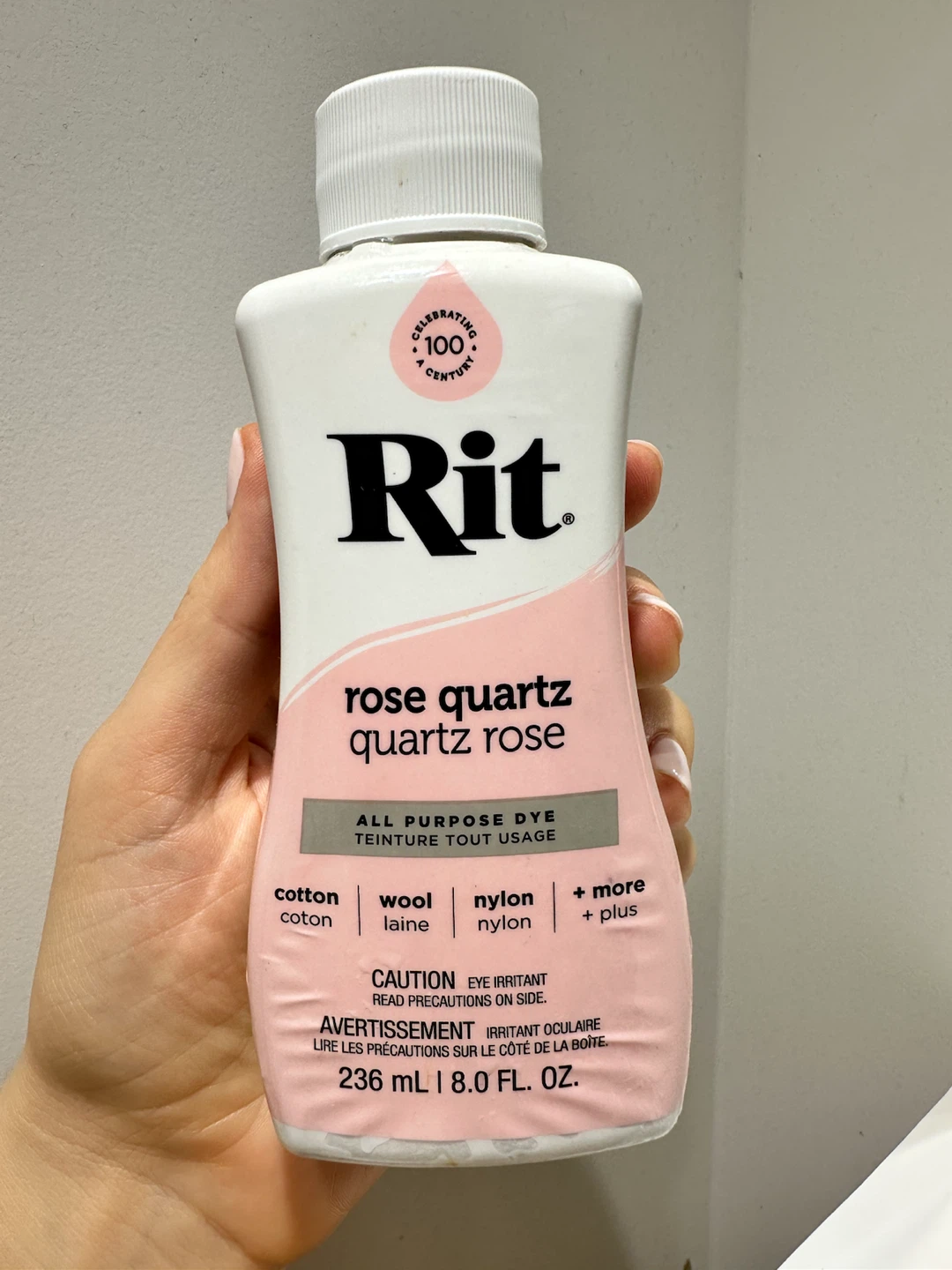 Rit All Purpose Dye - Light Pink Rose Quartz 70% full
