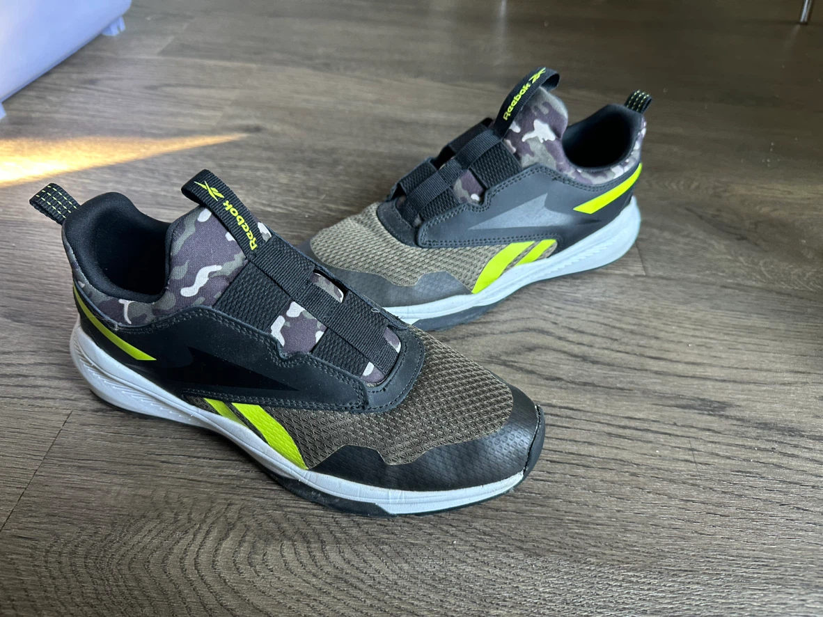 Reebok Camo Slip-on Sneakers