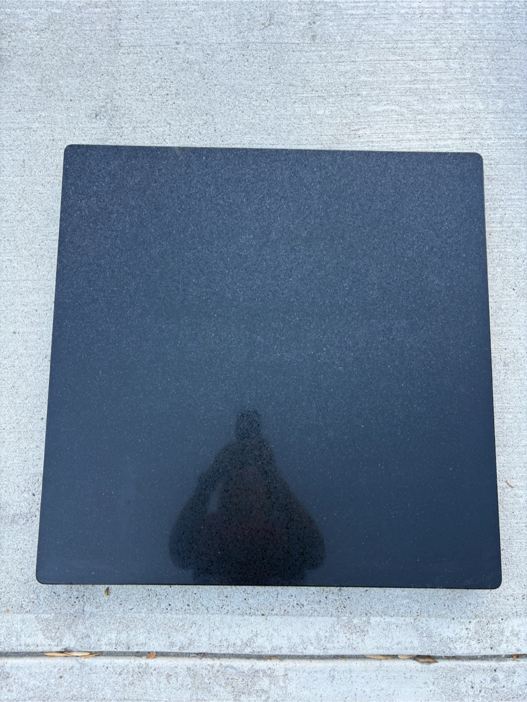 Black Marble Square 25” x 25” x 1”