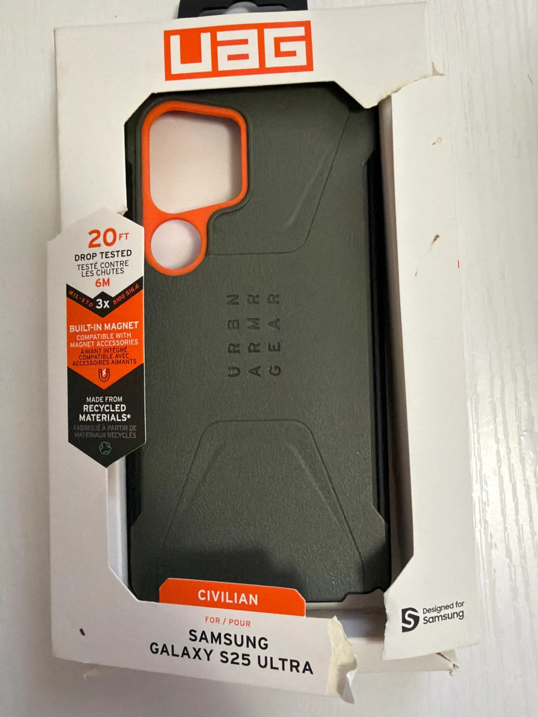UAG Civilian Case for Samsung Galaxy S25 Ultra