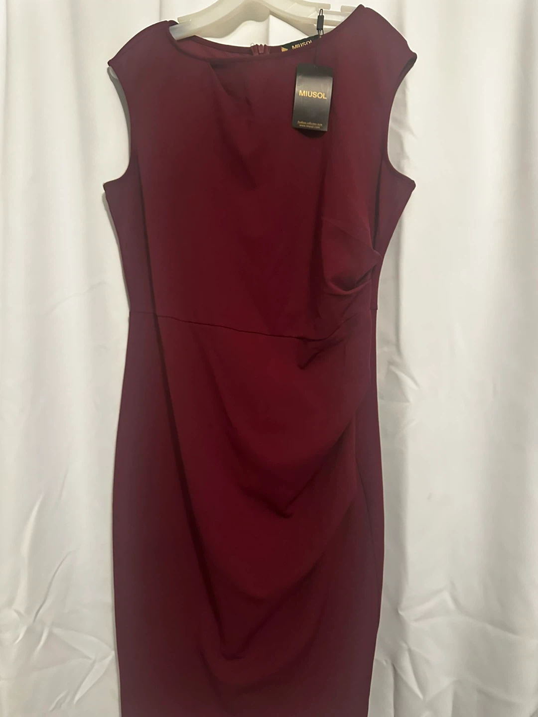 Miusol Burgundy Dress Size XL
