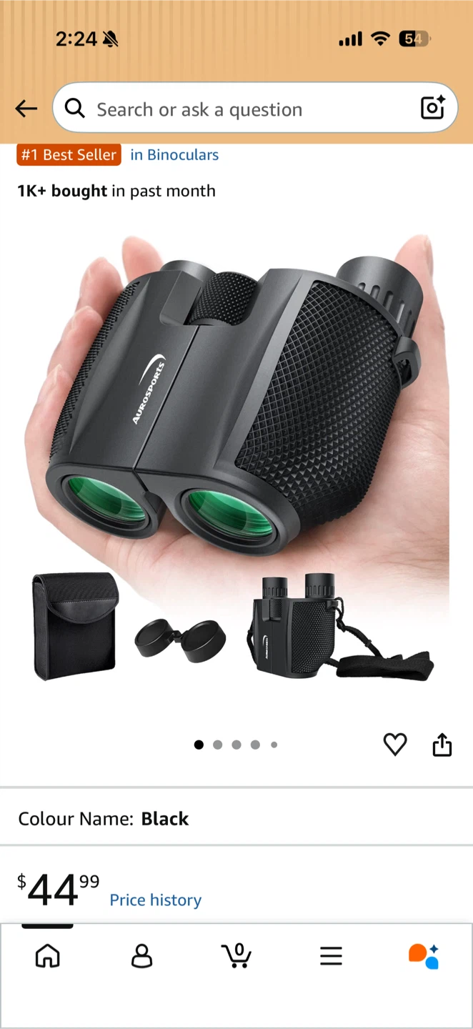 Aurosports Foldable Binoculars