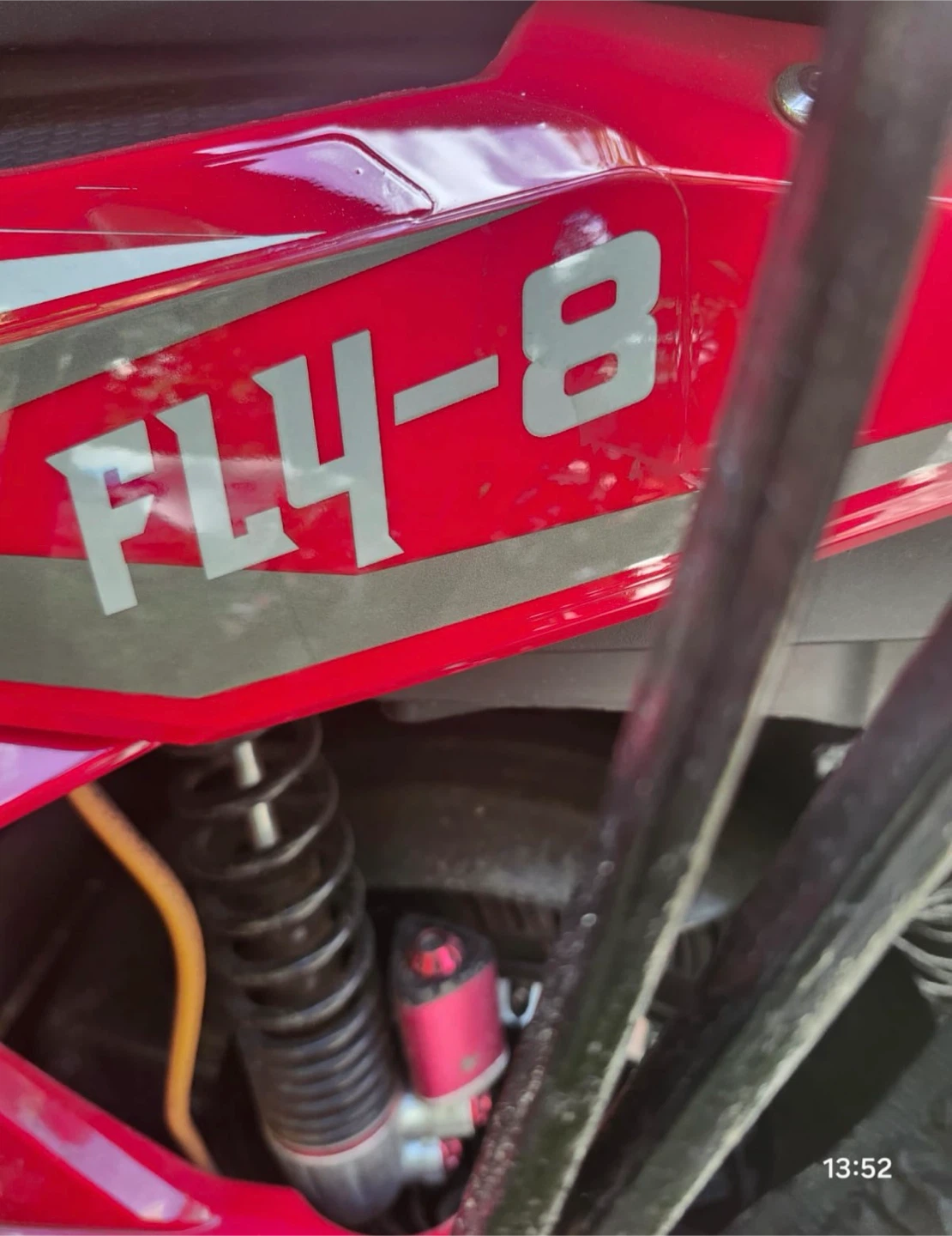 Fly-8 Electric Scooter Red - photo 4