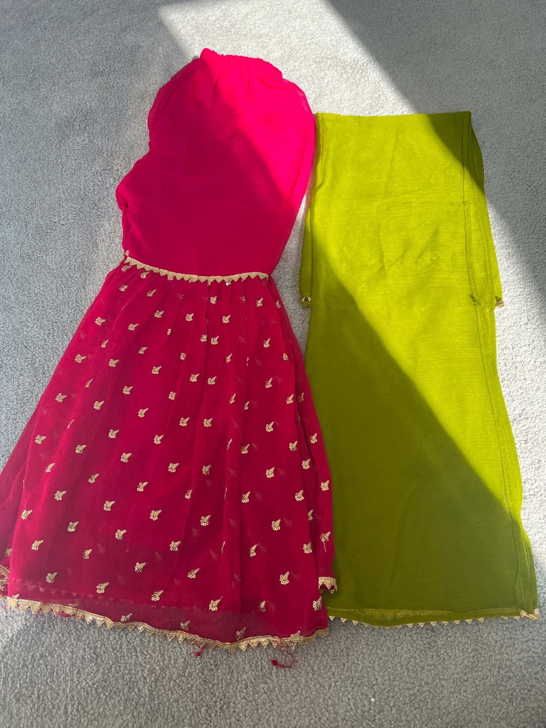 Girls Traditional Indian Ethnic Wear Set - photo 2