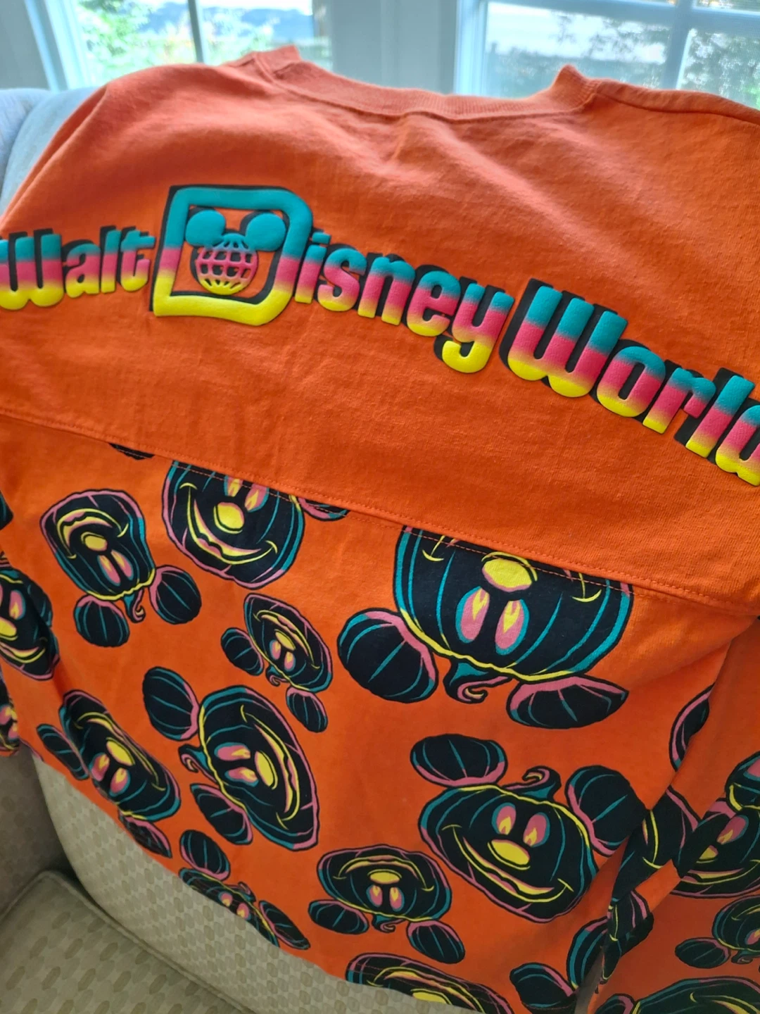 Youth Disney Halloween sweatshirt with Mickey pumpkins - photo 2