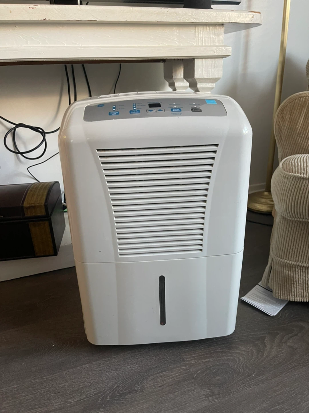 GE Dehumidifier White