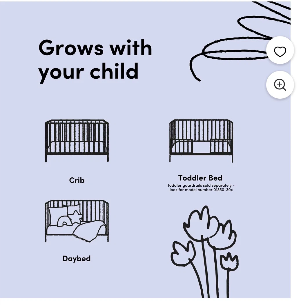 Storkcraft Beckett 3-in-1 Convertible Crib - photo 4